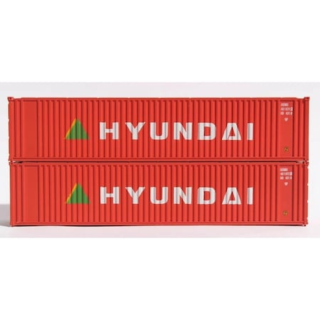 Jacksonville Terminal 40 ft. N Hyundai Container, 2PK JTC405557